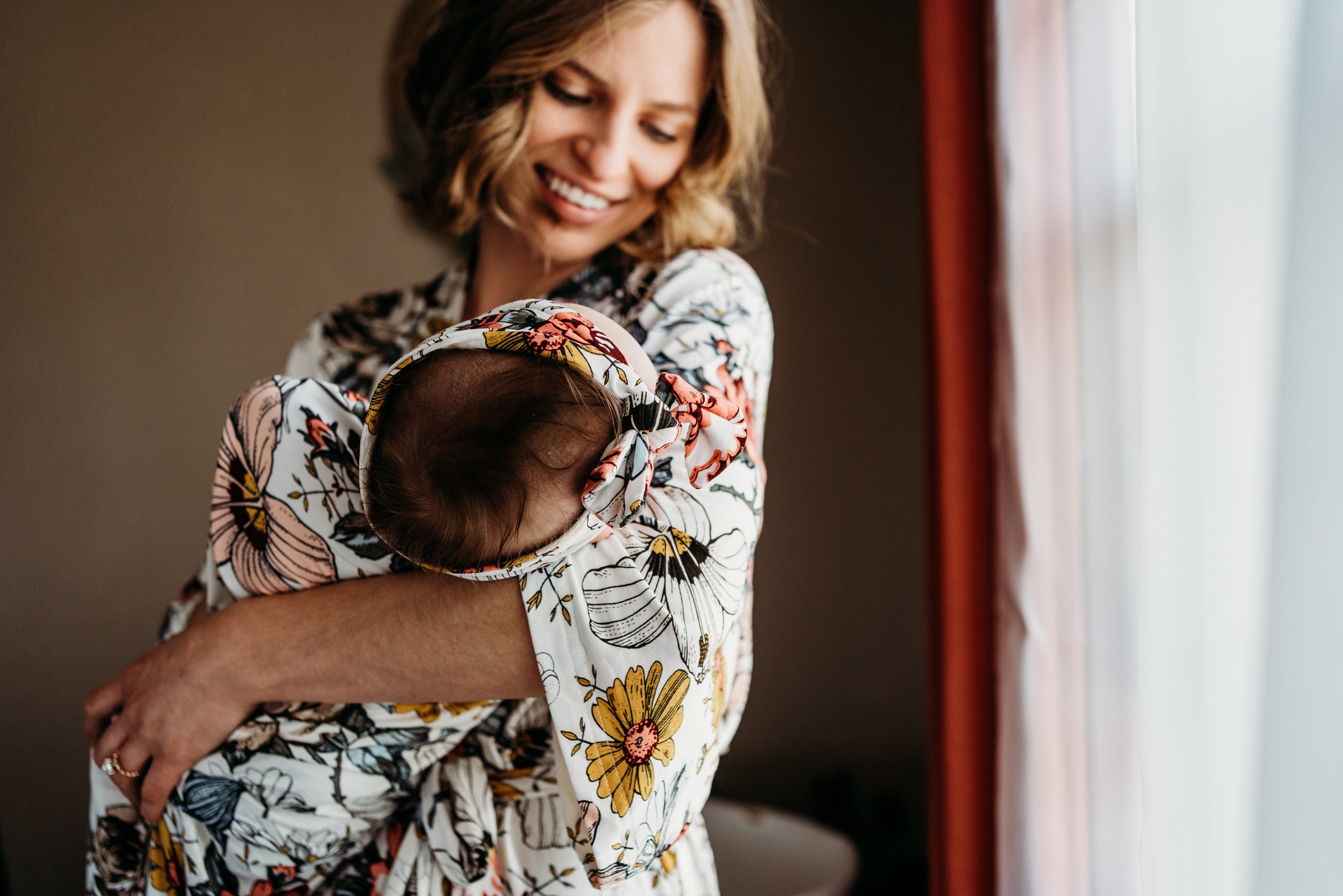 Matching Robe and Swaddle Setmom and Baby Baby Shower Gift Etsy