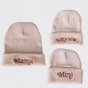 ?Mom-Baby Beanies Set?NEW Mom & Baby Matching Beanies - Momorii main image 3