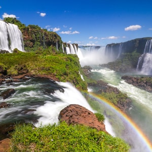 Iguazu Falls, Brazil, Digital Download Photo Poster, Digital Print, Landscape Wall Art