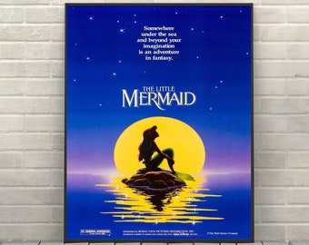 ディズニー リトル・マーメイド ポスター 20 x 16 1990年代 - Etsy 日本