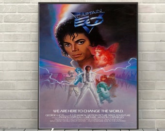 Captain EVO Poster Michael Jackson Disney Poster Disney Attraction