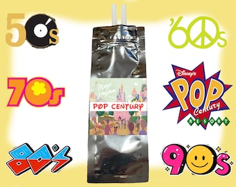 POP Century Resort Car Diffuser Fragrance Refills Inspirado em Óleos de Fragrância Disney Óleos Essenciais Fragrâncias Disney World e Disneyland