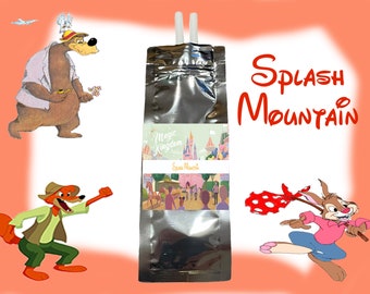 Recarga para difusor de carro com fragrância Splash Mountain (pacote com 2) Inspirado no óleo de fragrância Disney Magic Kingdom Fragrâncias Disney World e Disneyland