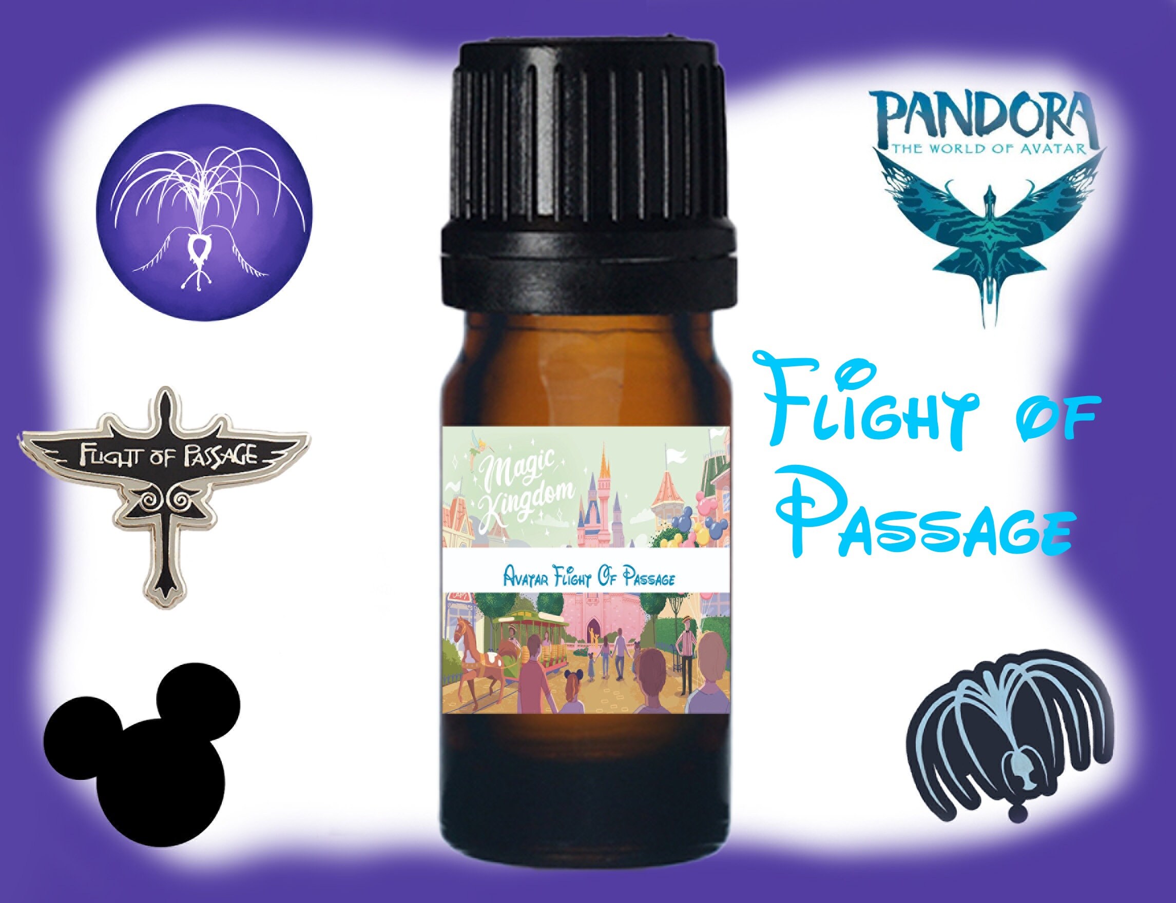 Flight Of Passage Fragrance Oil Inspired by Disney Avatar Fragrances Essential Oil Disney World & Disneyland Fragrance Animal Kingdom Scents