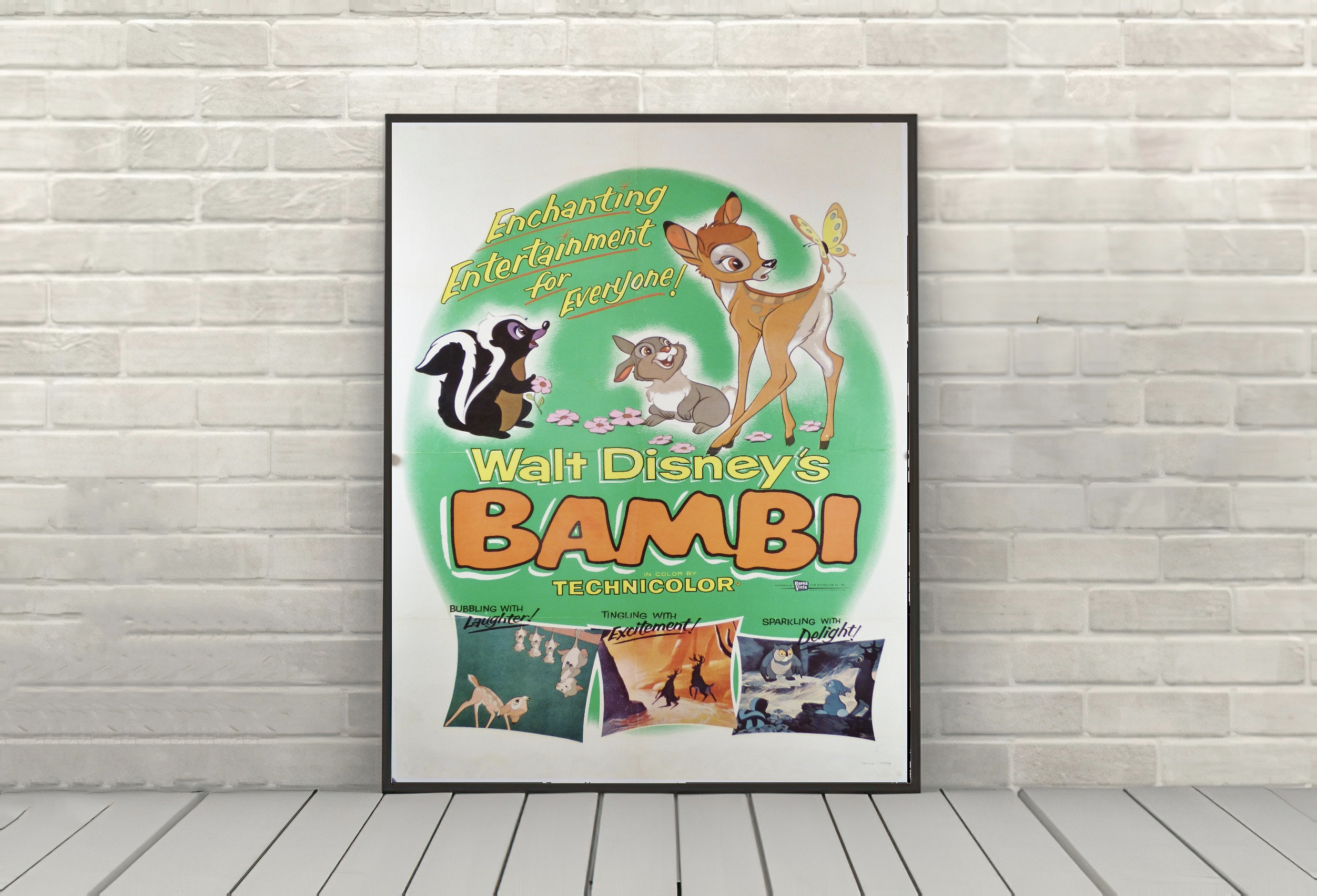 Bambi movie poster - Etsy 日本