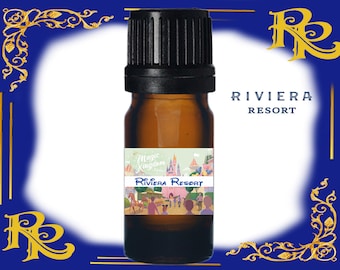 Óleo de fragrância Riviera Resort inspirado nas fragrâncias Disney Difusor Óleos essenciais Aromas Disney World Resort