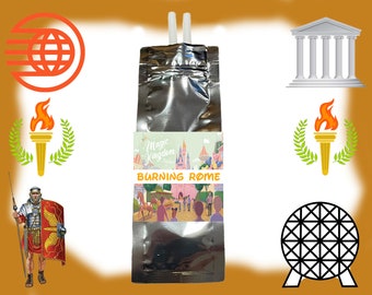 Spaceship Earth Burning Rome Fragrância Inspirada na Disney Car Difusor Recargas Óleos de Fragrância Disney World Epcot Fragrâncias Óleos Essenciais