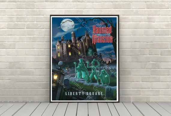 ディズニー ホーンテッドマンション ポスター