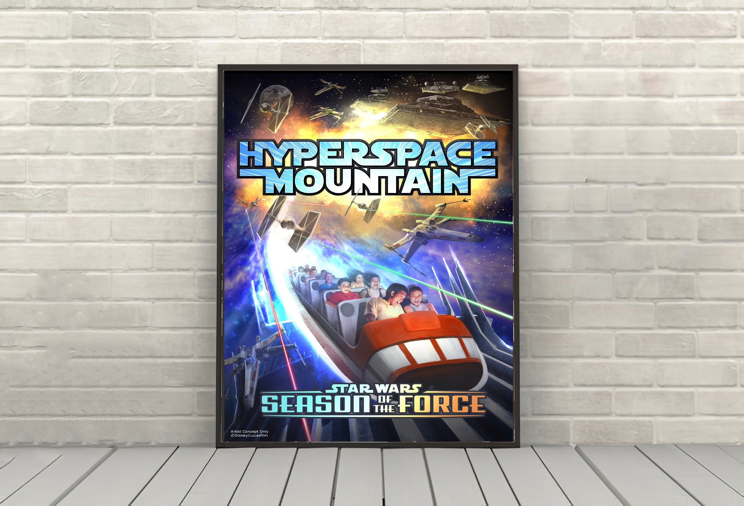 ハイパースペース マウンテン ポスター スペース マウンテン スター