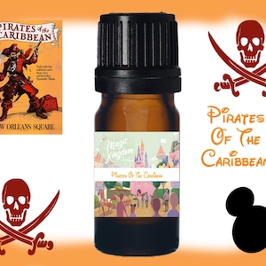 Pirates Of The Caribbean Fragrance Oil Inspired by Disney Fragrances Magic Kingdom Diffuser Essential Oils Disney Attraction Fragrance
