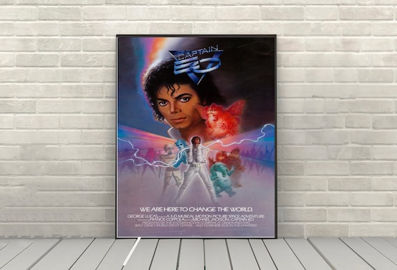 Captain EVO Poster Michael Jackson Disney Poster Disney Attraction