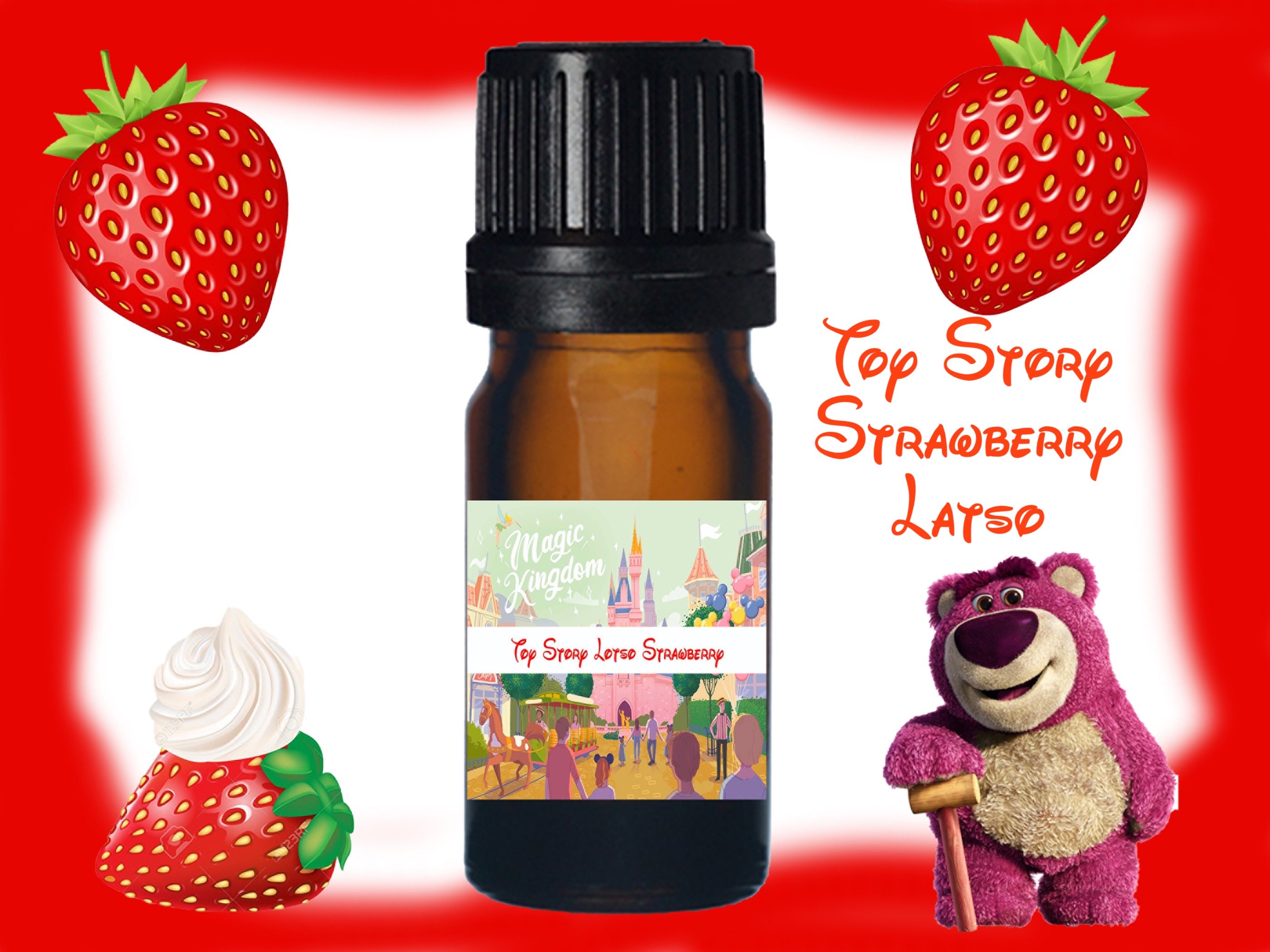 Toy Story Latso Strawberry Fragrance Oil Disney Diffuser