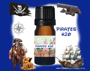 Óleo de fragrância Pirates H2O inspirado nas fragrâncias da Disney Adventureland Diffuser Oils