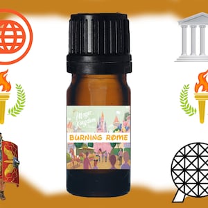 Spaceship Earth Burning Rome Fragrance Inspired by Disney Epcot Fragrance Oil Diffuser Essential Oil Disney World & Disneyland