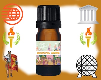Spaceship Earth Burning Rome Fragrance Inspired by Disney Epcot Fragrance Oil Diffuser Essential Oil Disney World & Disneyland
