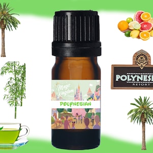 Polynesian Resort Fragrance Oil Inspired by Disney Fragrances Diffuser Essential Oils Disney World and Disneyland Attraction Scents