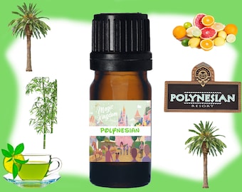 Polynesian Resort Fragrance Oil Inspired by Disney Fragrances Diffuser Essential Oils Disney World and Disneyland Attraction Scents