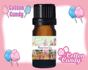 Main Street Cotton Candy Fragrance Oil Disney Snack Fragrances Diffuser Essential Oils Disney World & Disneyland Fragrances Disney Scents