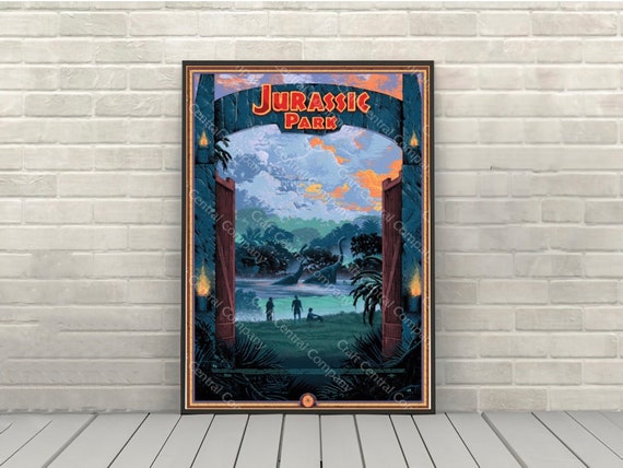 Jurassic park ジュラシックパーク ポスター 大型B1ポスター