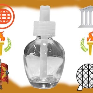 Spaceship Earth Burning Rome Fragrance Wall Diffuser Refill (1oz) Inspired by Disney Epcot Fragrances plugin Disney World and Disneyland
