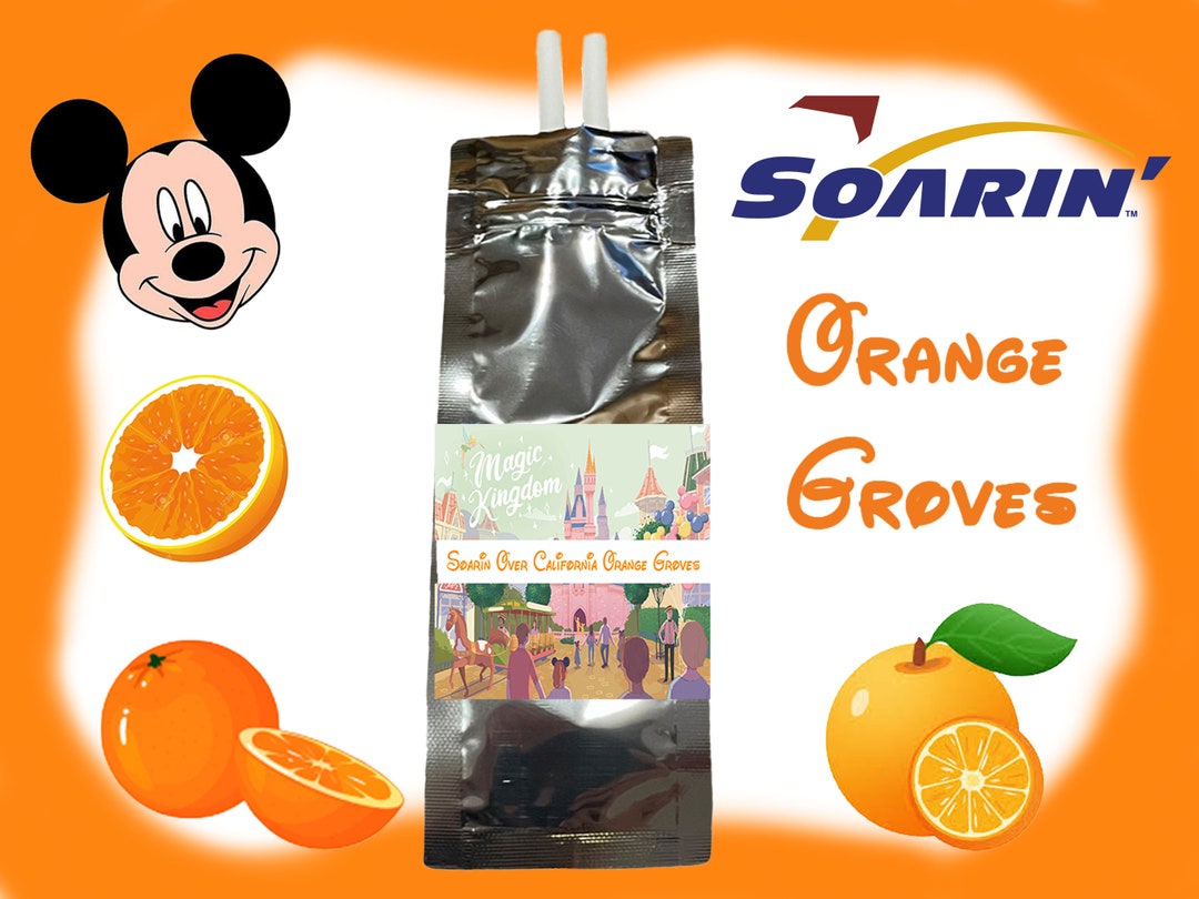 Soarin Over Orange Grove Disney Car Diffuser Fragrance Refills