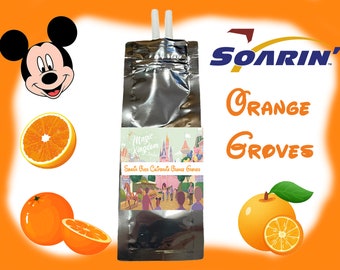Soarin Over Orange Grove Car Diffuser Fragrance Refills Óleos Essenciais Inspirados em Disney Epcot Fragrâncias Disney World & Disneyland Scents