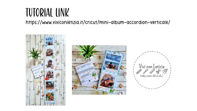 File da taglio e cartamodelli per Mini Album tipo Polaroid SVG/PDF/PNG immagine 5