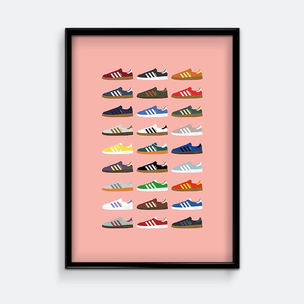 Casual Trainers III - Munchen Inspired Print