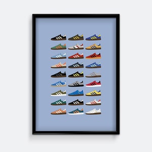 Casual Trainers I - Spezial Inspired Print