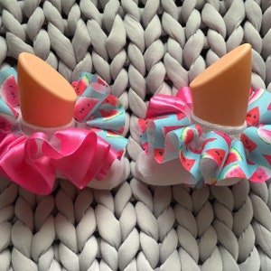 Tutu socks watermelon socks tutu anklets ribbon trimmed socks tutu anklets fancy socks tutu socks party socks gift socks