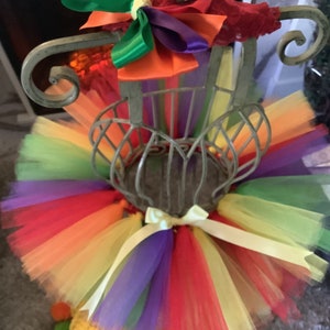 Rainbow tutu  birthday tutu party tutu baby tutu wedding tutu