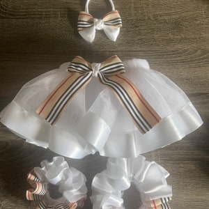 Tutu outfit ribbon trimmed tutu set tutu socks ribbon trimmed socks white tutu skirt black tutu outfit tan striped ribbon