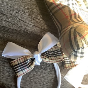 Burberry Headband Etsy