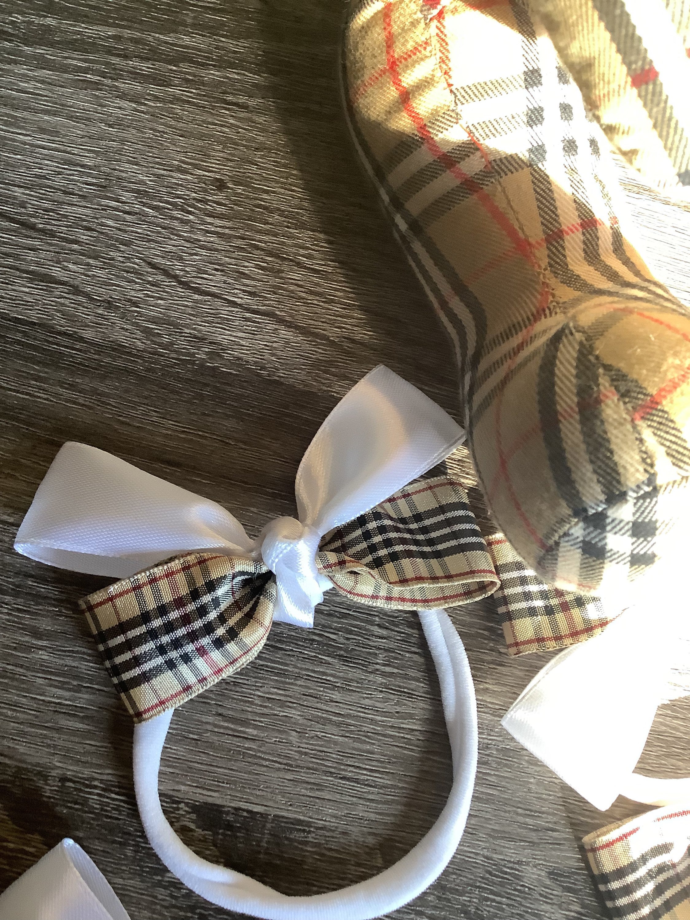 Burberry Plaid Ribbon - Etsy display picture 1