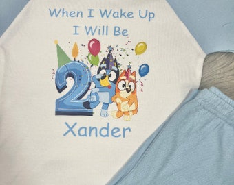 Personalised Children's Birthday Pyjamas.