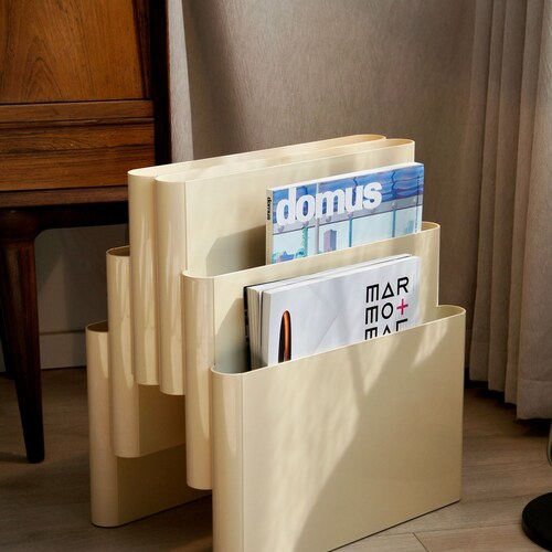 Kartell Magazine Rack by Giotto Stoppino 6 Compartments Etsy