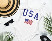 USA Swimsuit One-Piece Swimsuit USA bodysuit 4th of July Swimsuit Independence Day Swimsuit 4th of July swimwear women 39 s