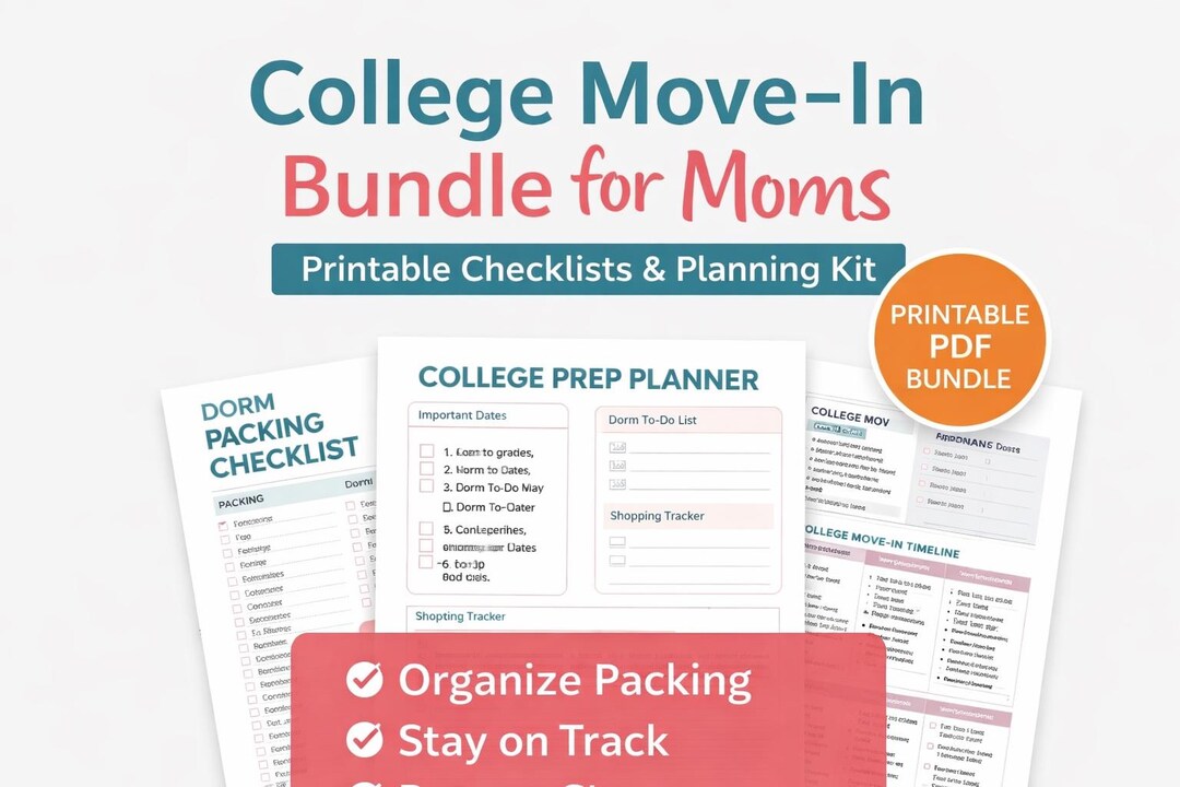 Essential Dorm Prep Kit - Etsy