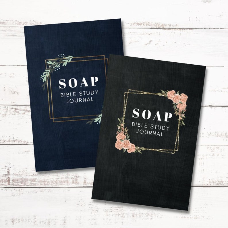 SOAP Bible Study Journal Etsy