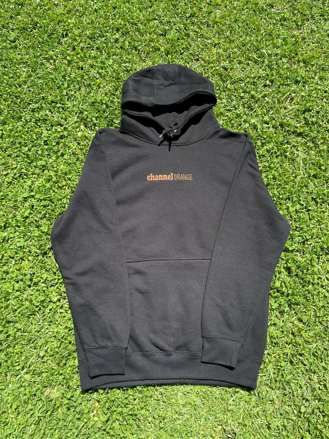 Frank Ocean Channel Orange Black Sweater Embroidered Hoodie - Etsy