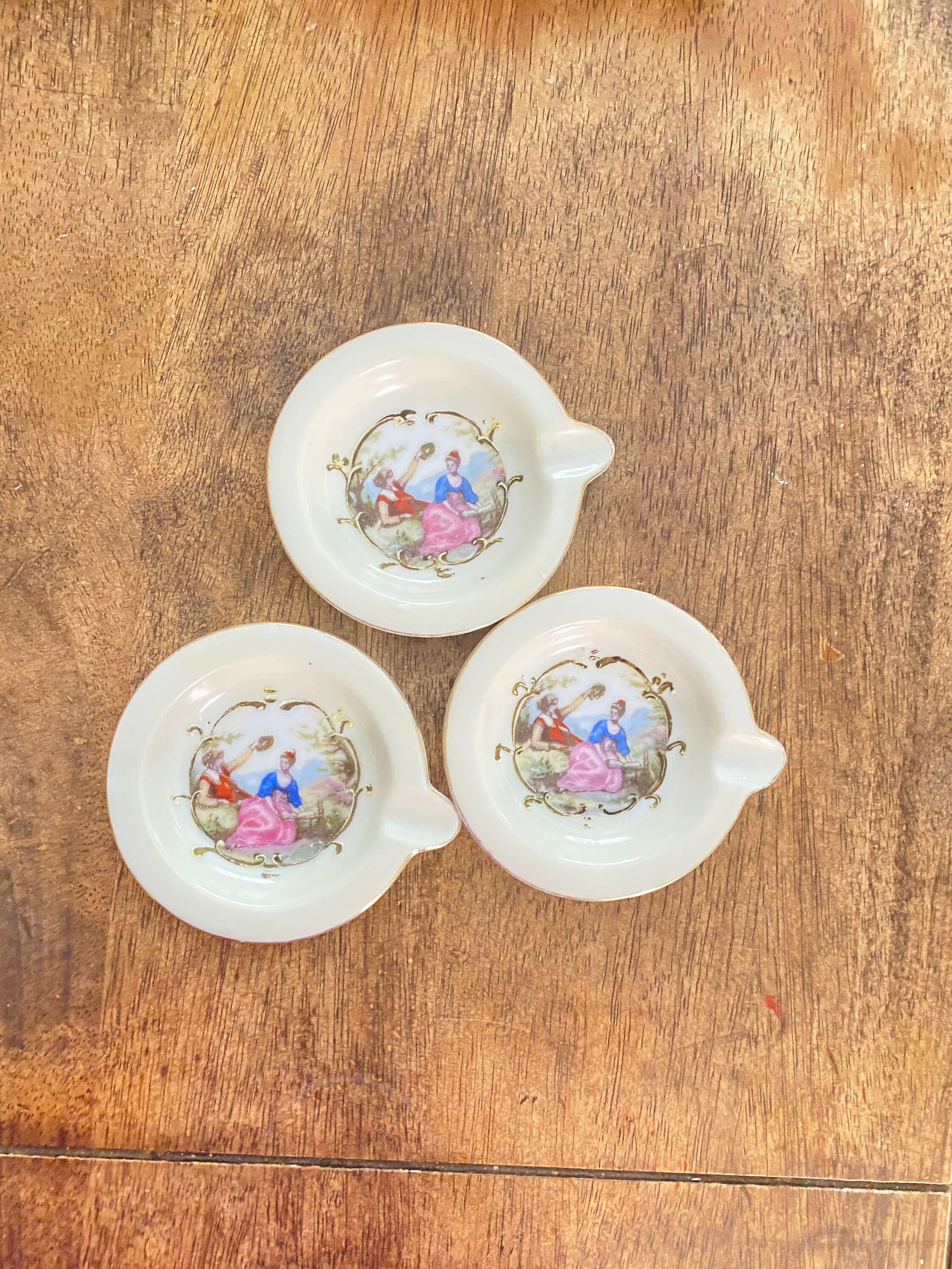 Set of three Vintage spoon rests Etsy