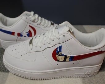 Air force 1 custom captain america