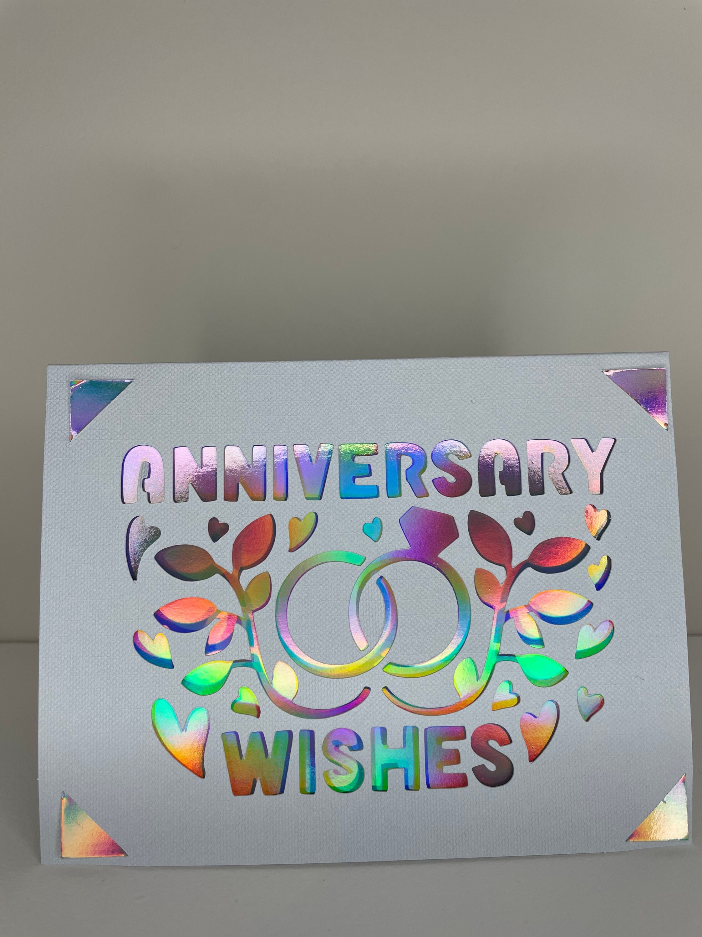 Anniversary card Etsy