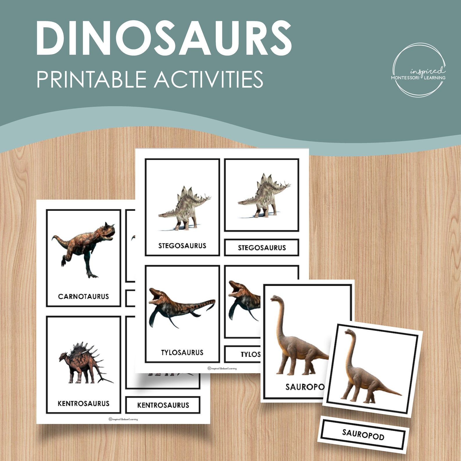 Dinosaur Printable Activity, Preschool Worksheets, Toddler Printable ...