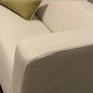 KLIPPAN Armrest Protectors (pair) Hand Made With Multiple Color and Fabric Options - Custom made to fit Klippan Armrests