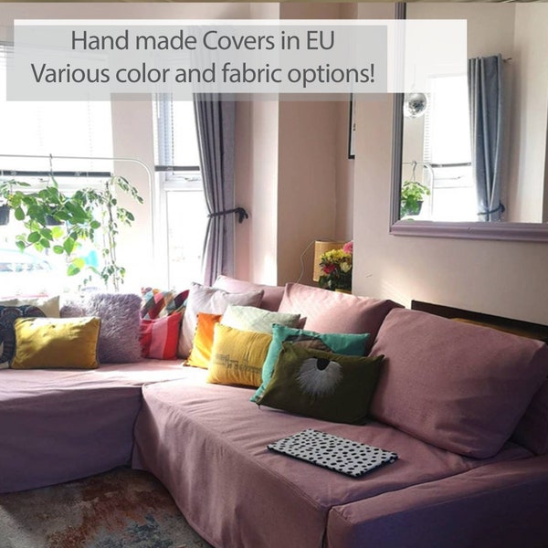 Replacement for FRIHETEN Corner Sofa Bed Handmade Friheten Slipcover Custom Made Coach Cover Multiple Color and Fabric Options