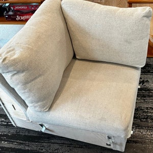 FINNALA コーナーセクションカバー スリップカバー ハンドメイド 複数の色と生地のオプション - Finnala モデルコーナーセクションに合わせてカスタムメイド