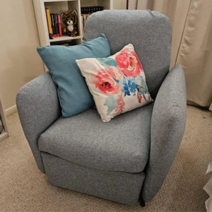 EKOLSUND Armchair Cover Slipcover Hand Made With Multiple Color and Fabric Options - Custom made to fit EKOLSUND Armchair Model
