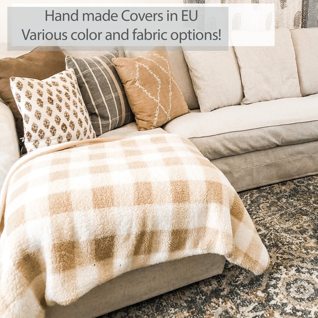 GRONLID Chaise Longue Cover With or Without Armrest Slipcover Etsy