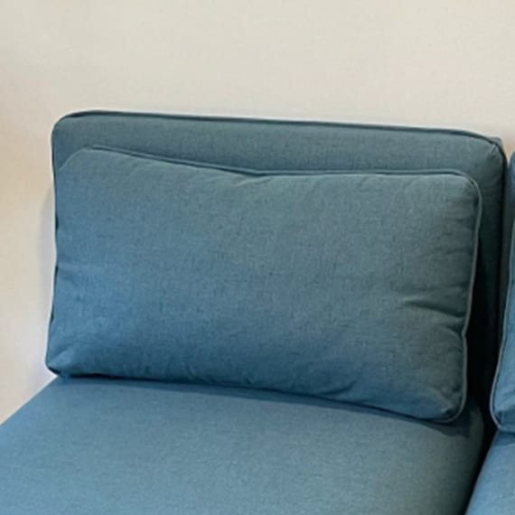 Cover for VALLENTUNA Back Cushion 80x46cm Hand Made With Multiple